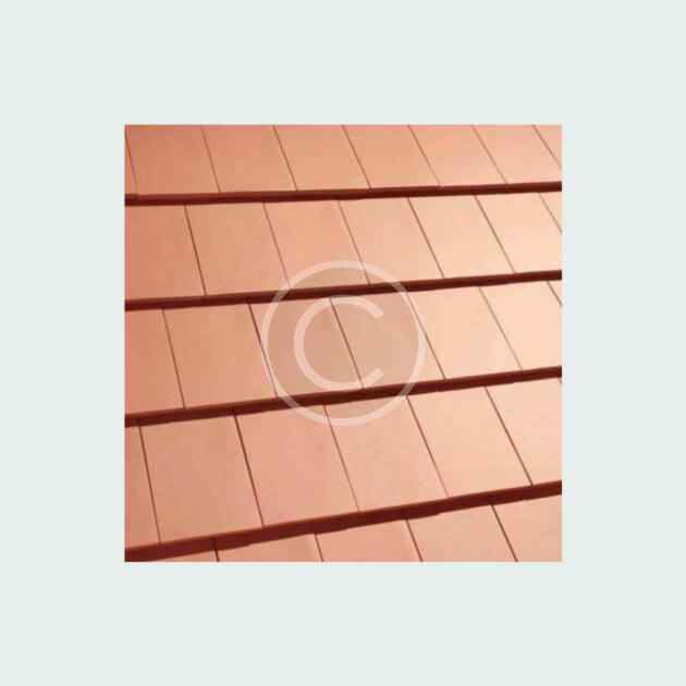 Clay roof tiles
